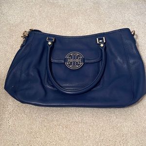 Tory Burch blue handbag